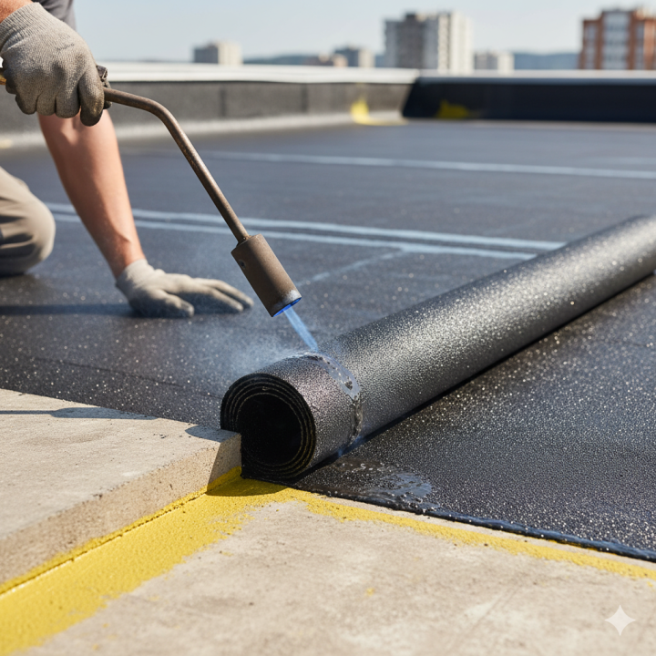 Etancheite de toit terrasse
