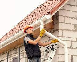 Pose de gouttières, Sarreguemines